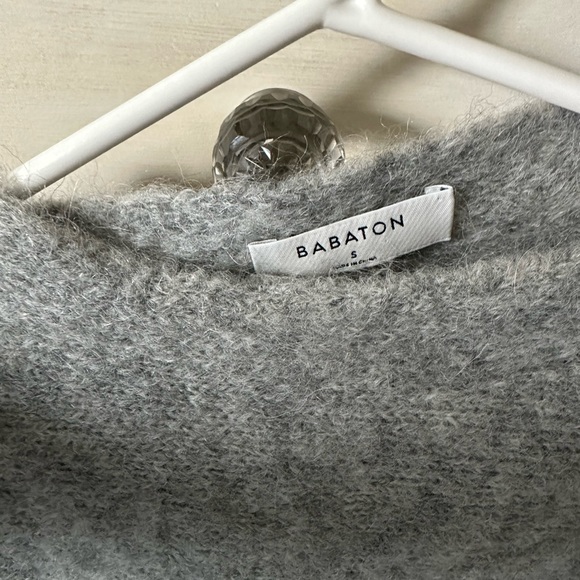 Babaton Wools Mock Neck Sweater - Picture 3 of 4